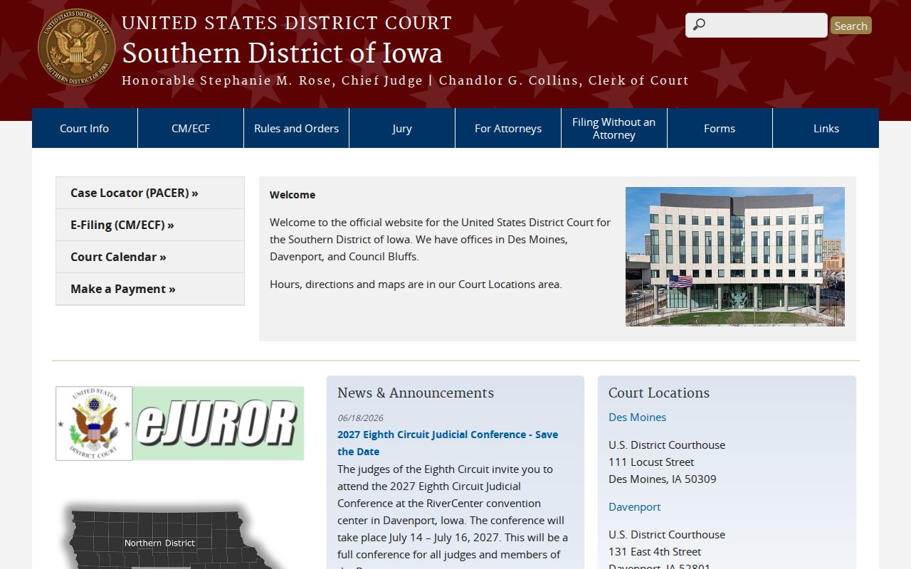 Jefferson County active warrants Southern District federal layer